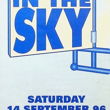 Front page of the leaflet contains a depiction of a dungeon where the title is displayed, as well as information of date, time and place of the event.